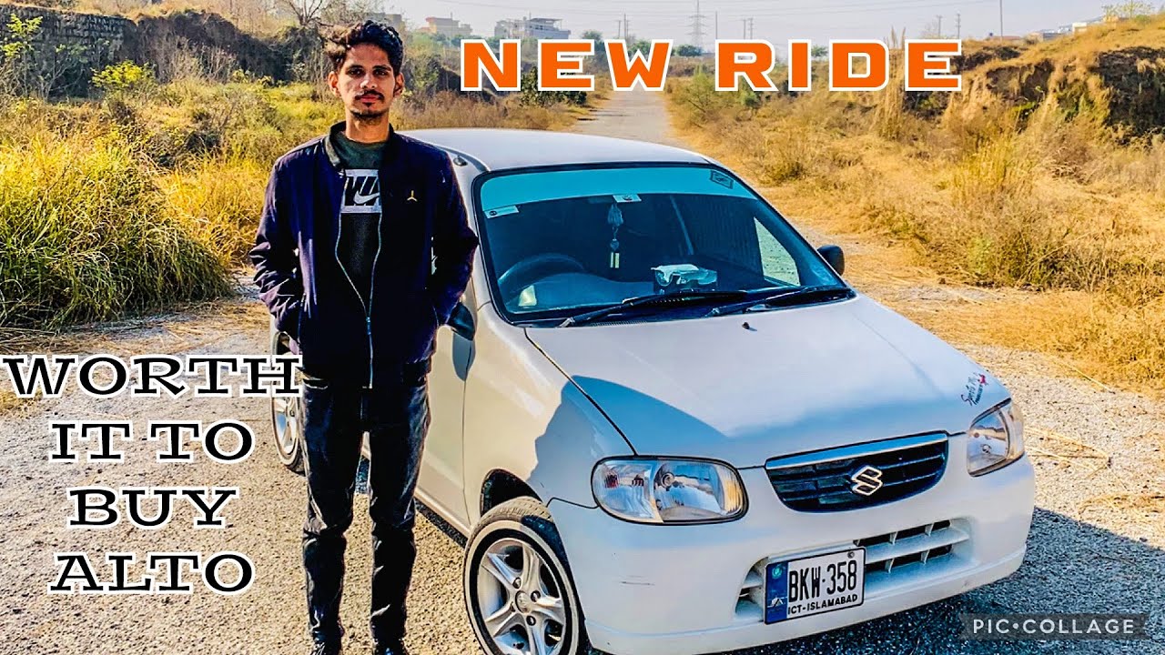 My Freind bought a new car (Suzuki Alto)
