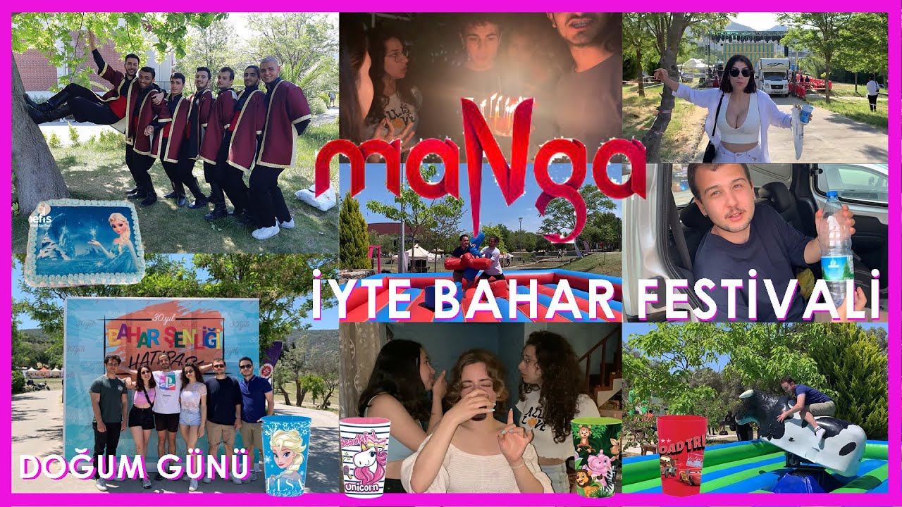FİLM NİCELİĞİNDE,  BAHAR FESTİVALİ, maNga, DOĞUM GÜNÜ VLOGU