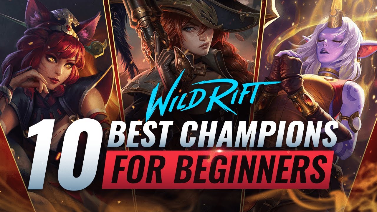 10 ЛУЧШИХ И САМЫХ ПРОСТЫХ чемпионов для НОВИЧКОВ в Wild Rift