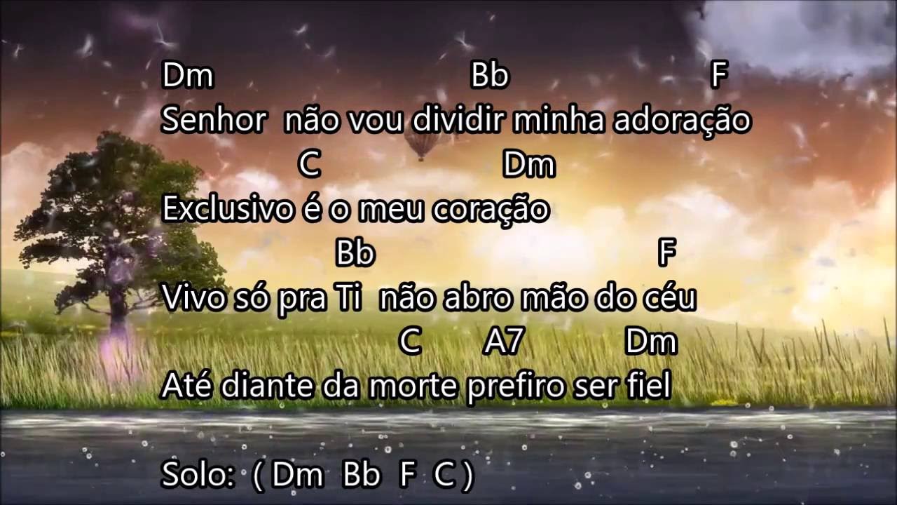 Fidelidade - Danielle Cristina ( Cifra e Letra )