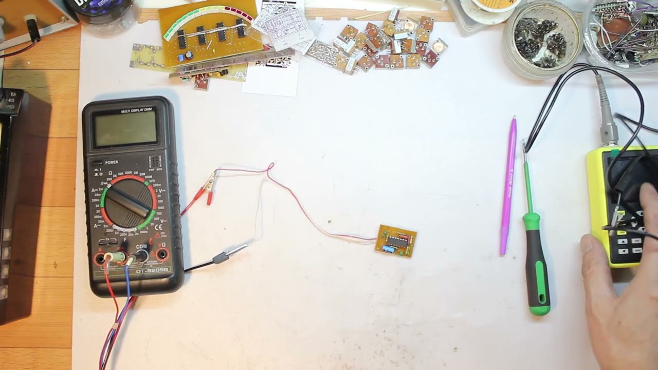 Генератор синуса и косинуса. 5V, ток 1мА (часть 2)