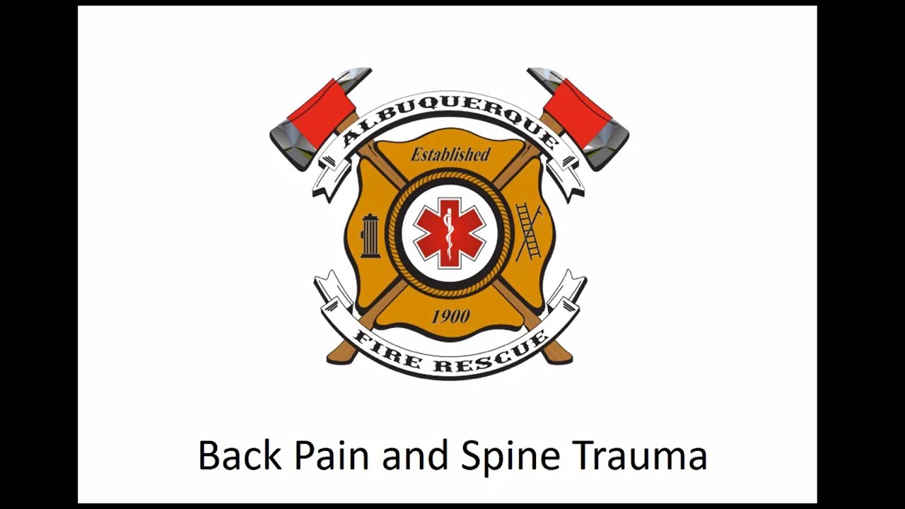 Back and Spine Trauma Training with Dr. Pruett