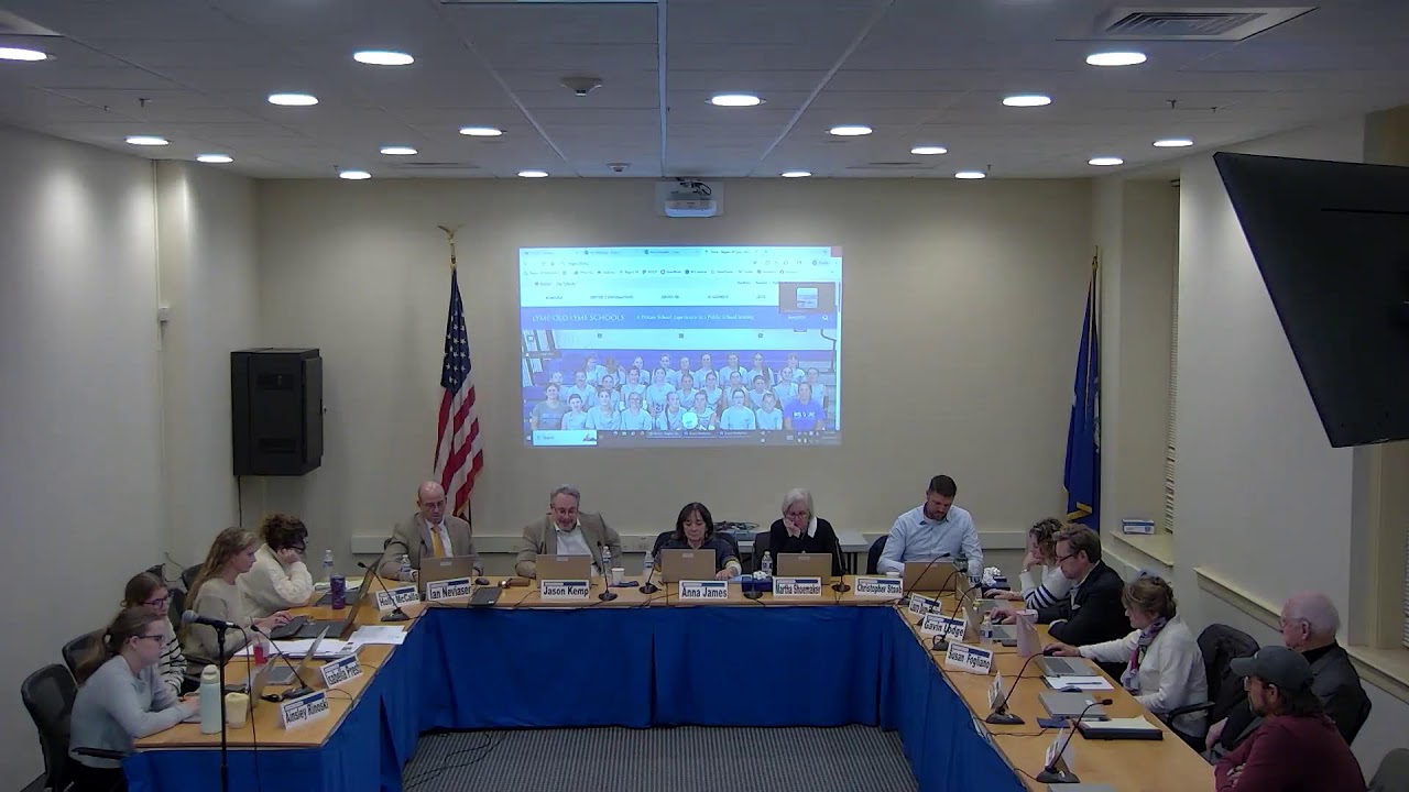 Regular Board of Education Meeting Wednesday, November 5, 2025 7:00 PM