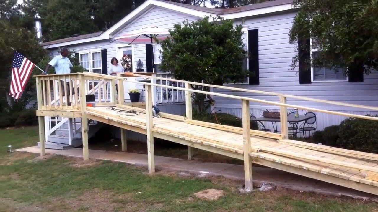 Handicap ramp