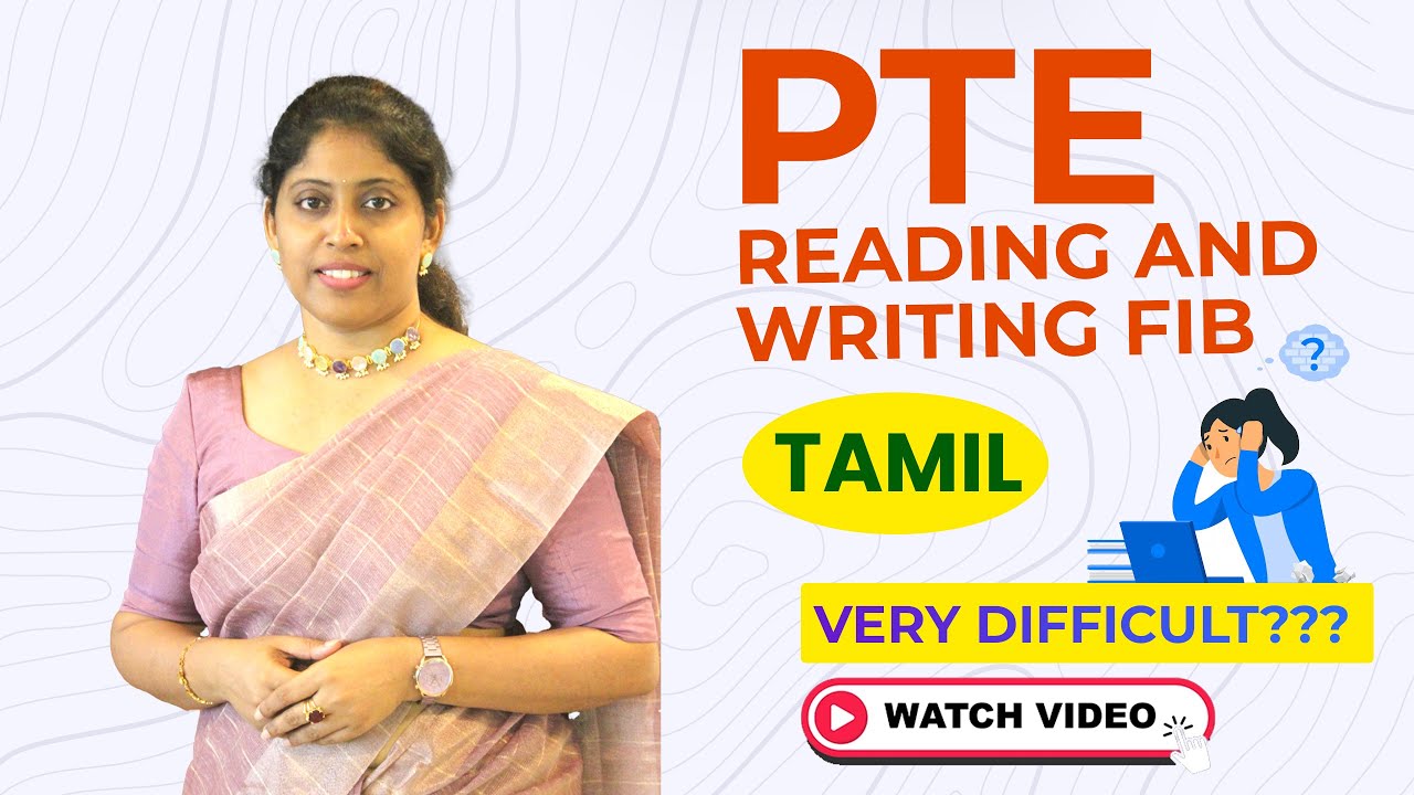 PTE Reading and Writing FIB-Tips,Tricks & Strategy to get 90 by Jincy in Tamil |  Gems Abroad