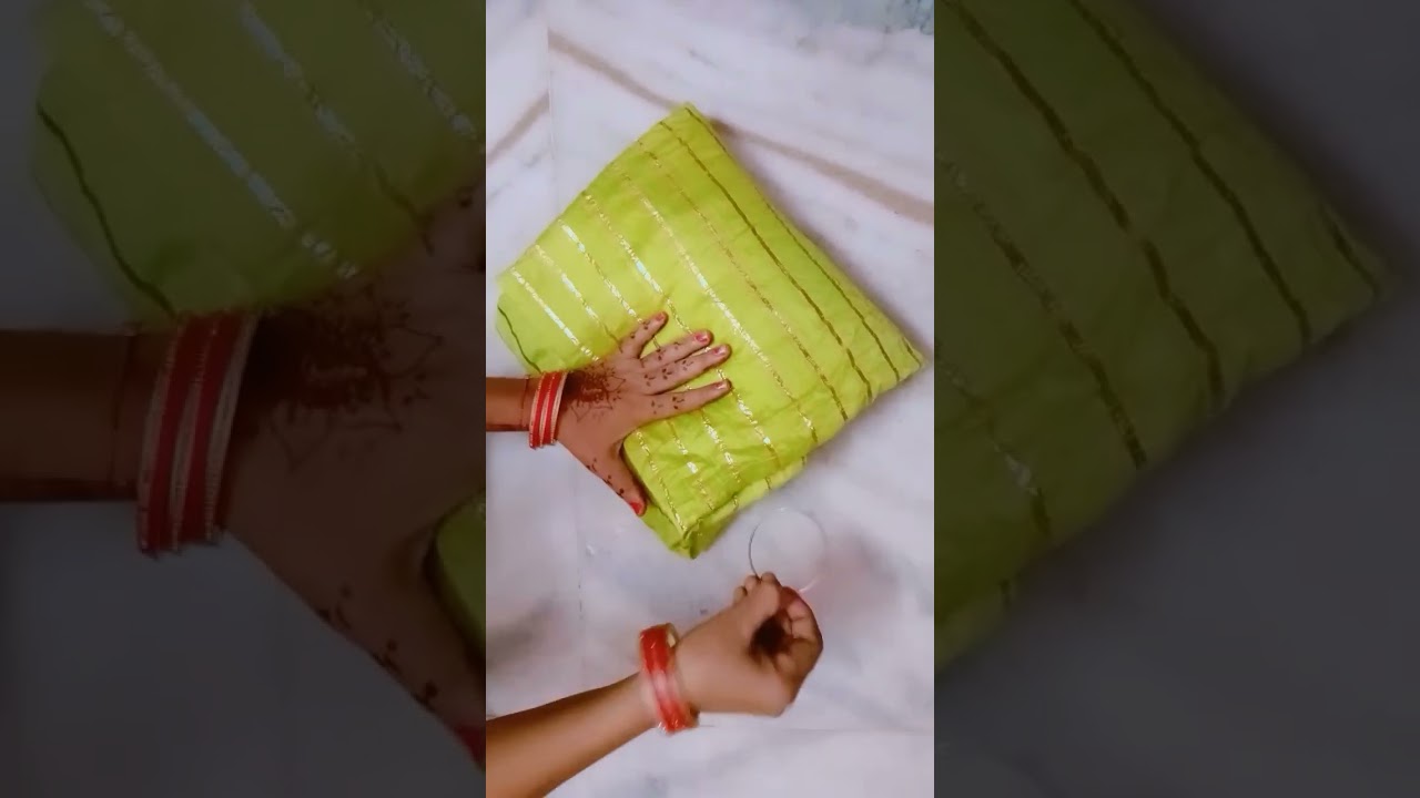 Reuse old dupatta, #shortsvideo #cushion #moneysavingtips  #reuseidea #freecost