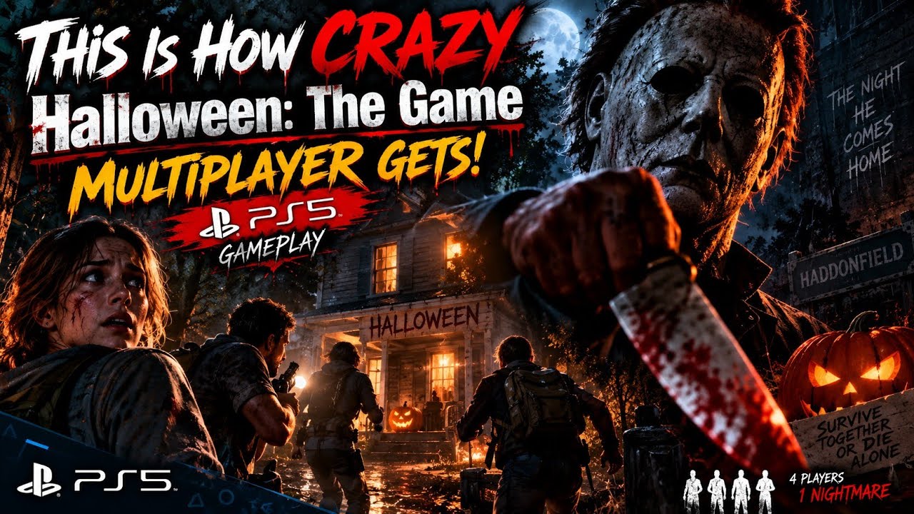 Halloween: The Game Multiplayer Is ABSOLUTELY INSANE! 🔪 PS5 Gameplay