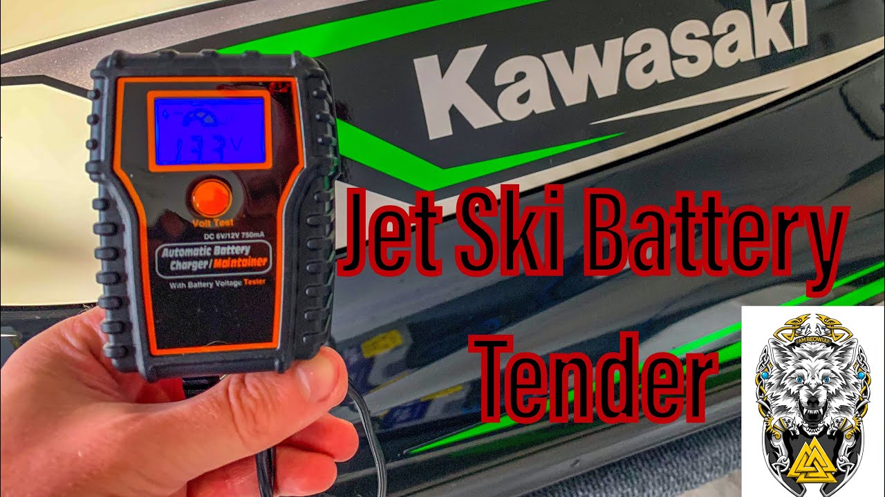 Jet Ski Smart Battery Charger Maintainer Trickle Charger