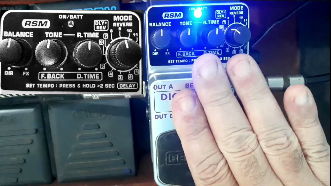 Review DIGITAL REVERB/ DELAY DR 400 Behringer!