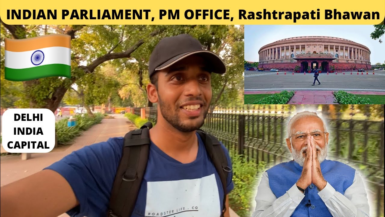India Government का सारे Ministers Office and Parliament | DELHI