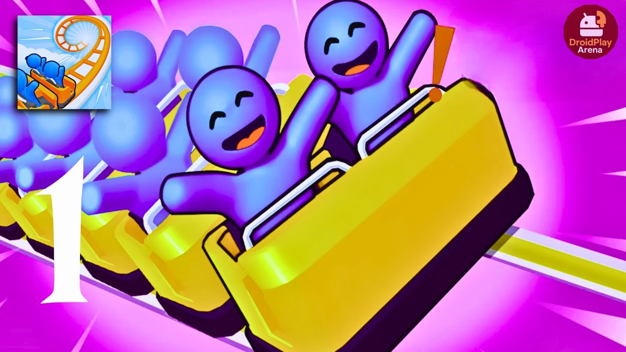 Runner Coaster Gameplay Walkthrough | Mobile Running Challenge | Droid Play Arena