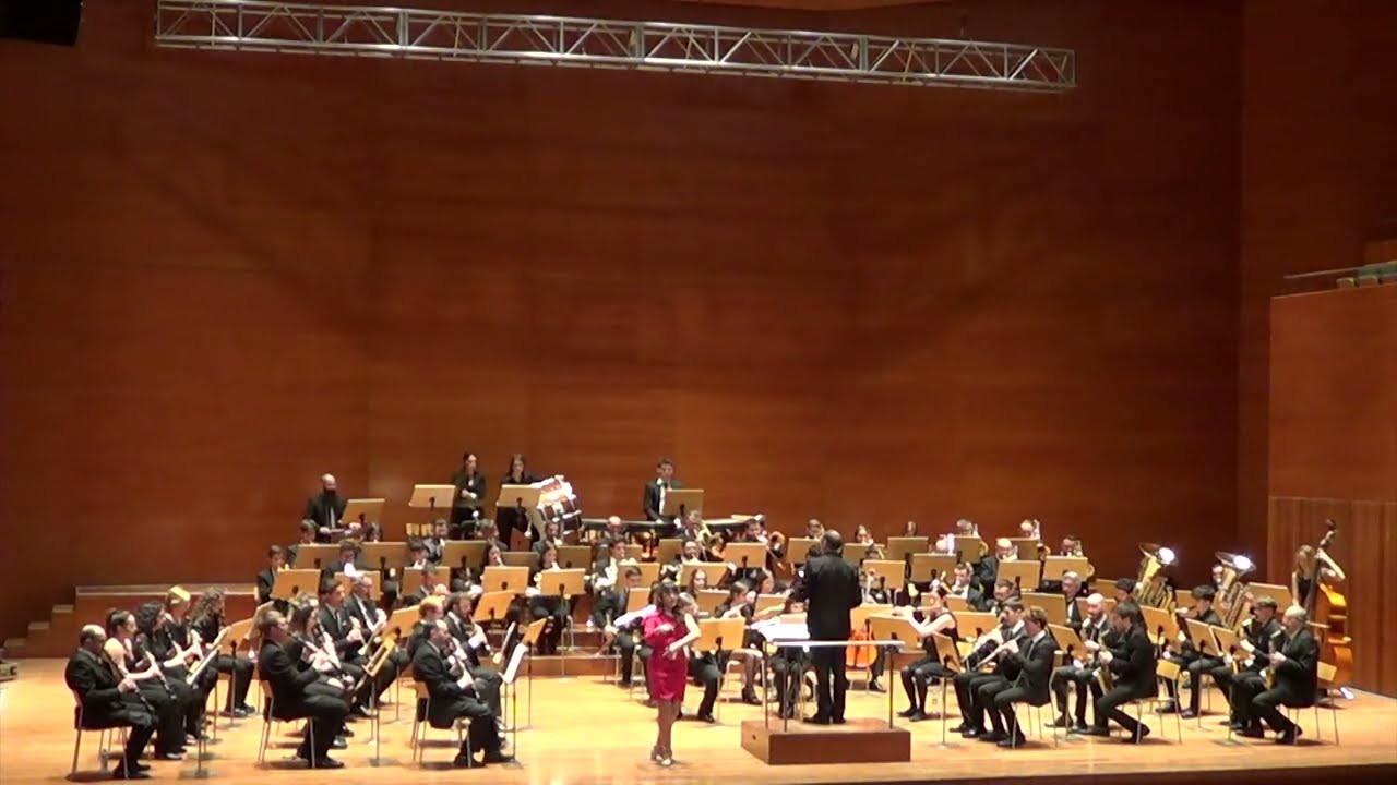 EL BAILE DE LUIS ALONSO (Gerónimo Giménez) - Banda Simfònica Unió Musical de Lleida i María Báez