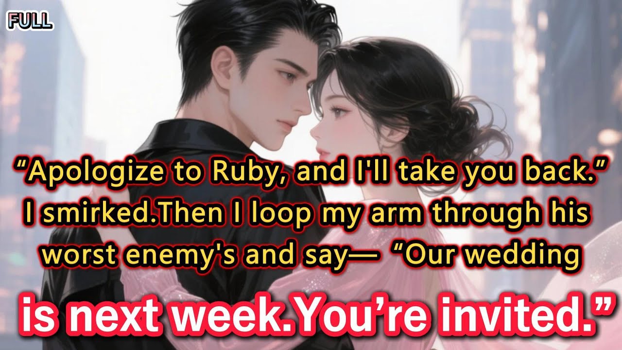 “Apologize to Ruby, and I’ll take you back.”I smirked.Then I loop my arm through his worst enemy’s..