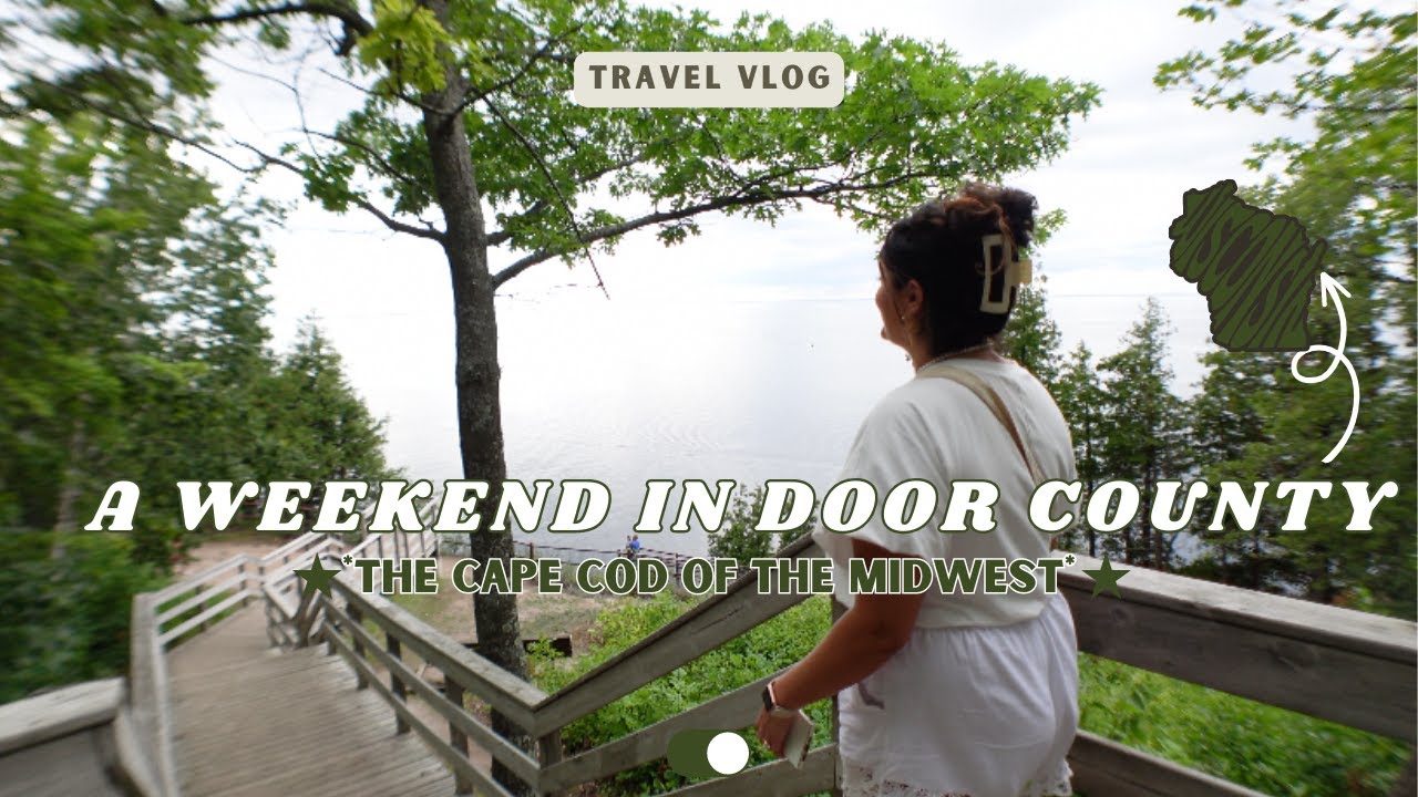 TRAVEL VLOG* a weekend in the cape cod of the midwest