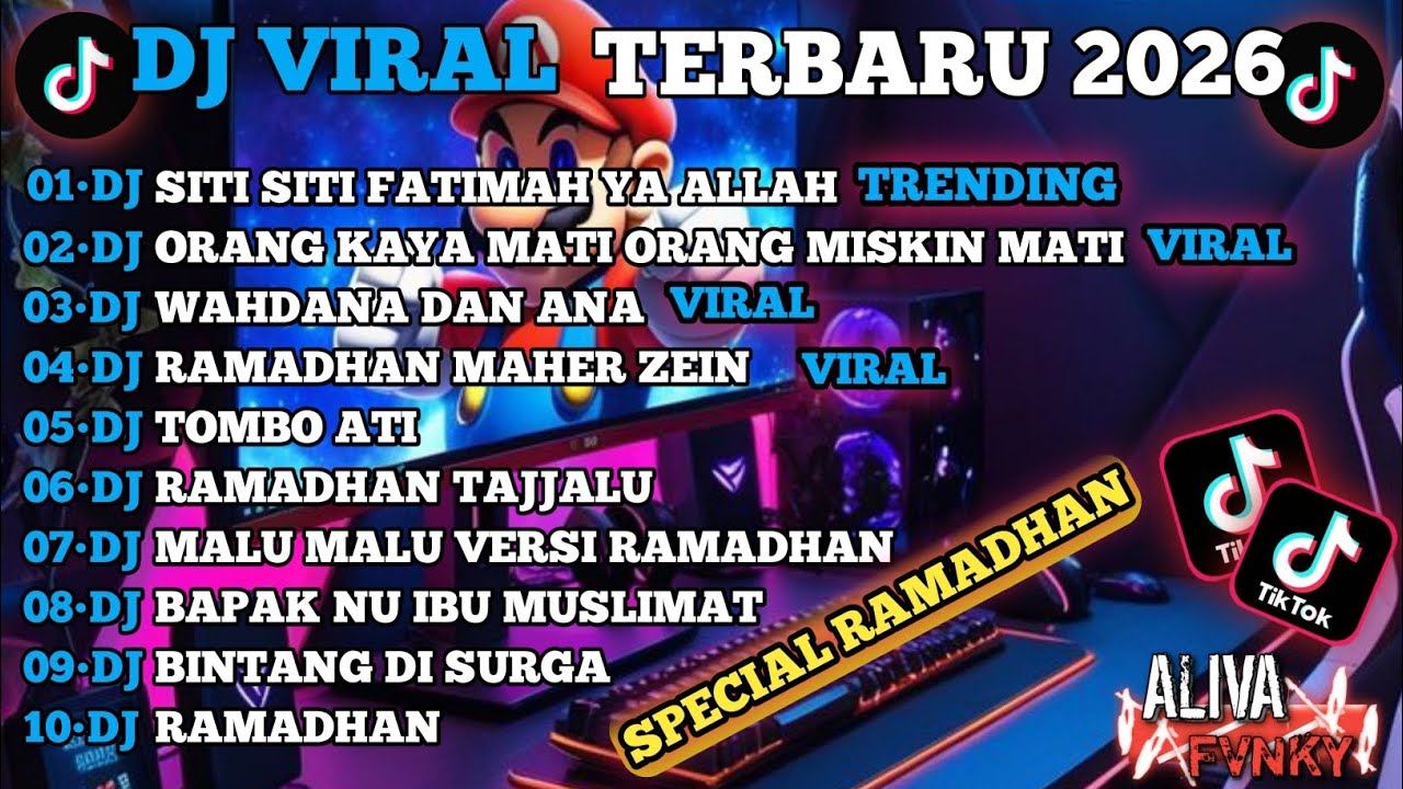 DJ TIKTOK TERBARU 2026🎵SITI SITI FATIMAH YA ALLAH DENDANG SAHUR🎵SPECIAL RAMADHAN FULL SONG!!!