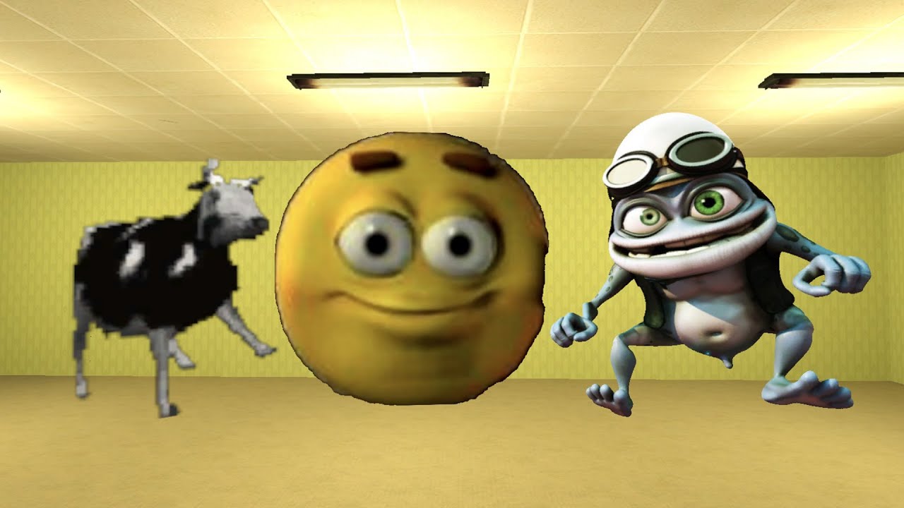 Polish Cow, Smiley And Crazy Frog Nextbot Gmod