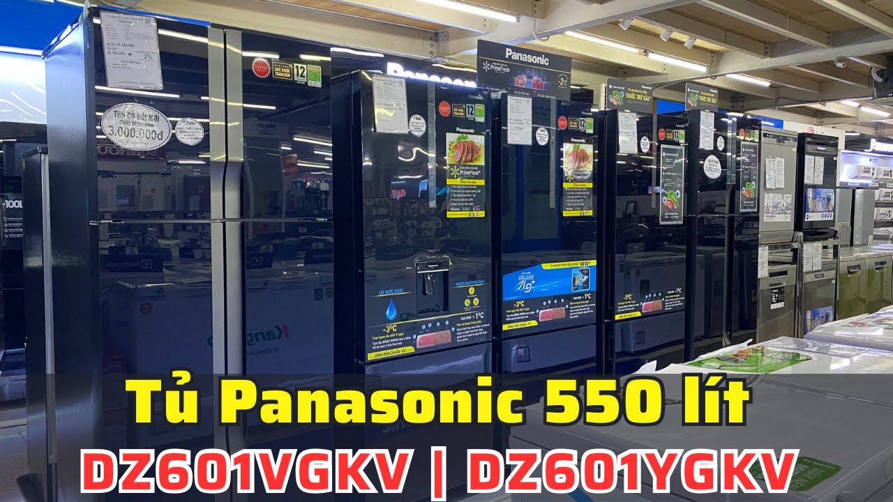 Tủ lạnh Panasonic 550 lít DZ601VGKV | DZ601YGKV giảm 3 TRIỆU