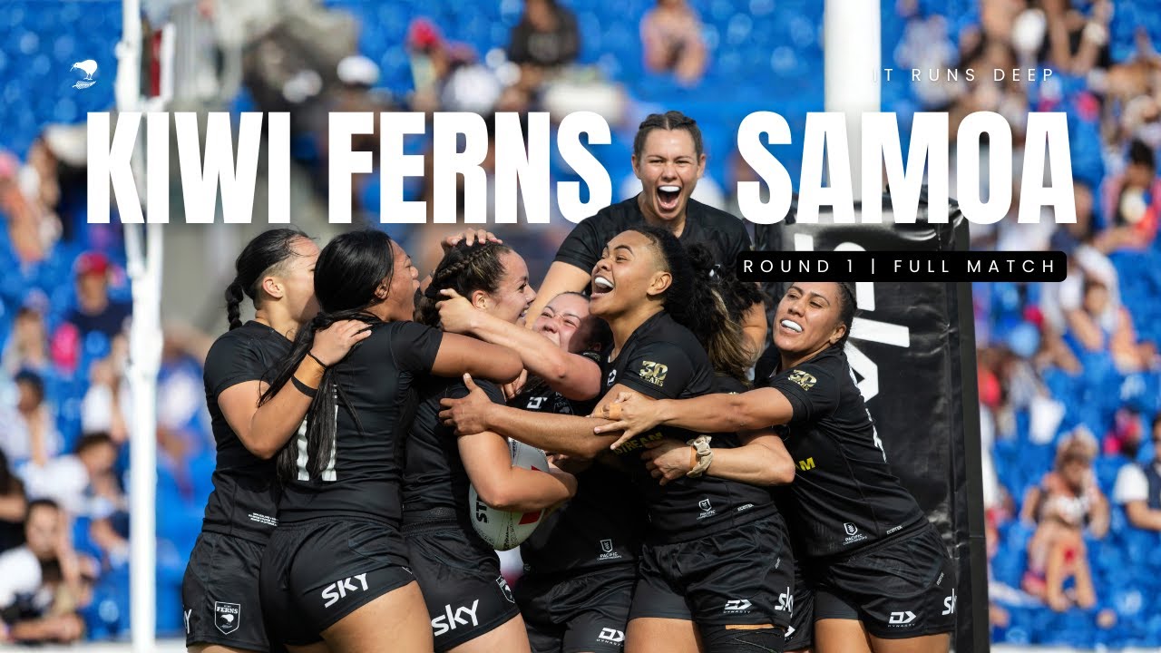 Kiwi Ferns v Samoa | 2025 Pacific Championships | Full Match Replay | Round 1