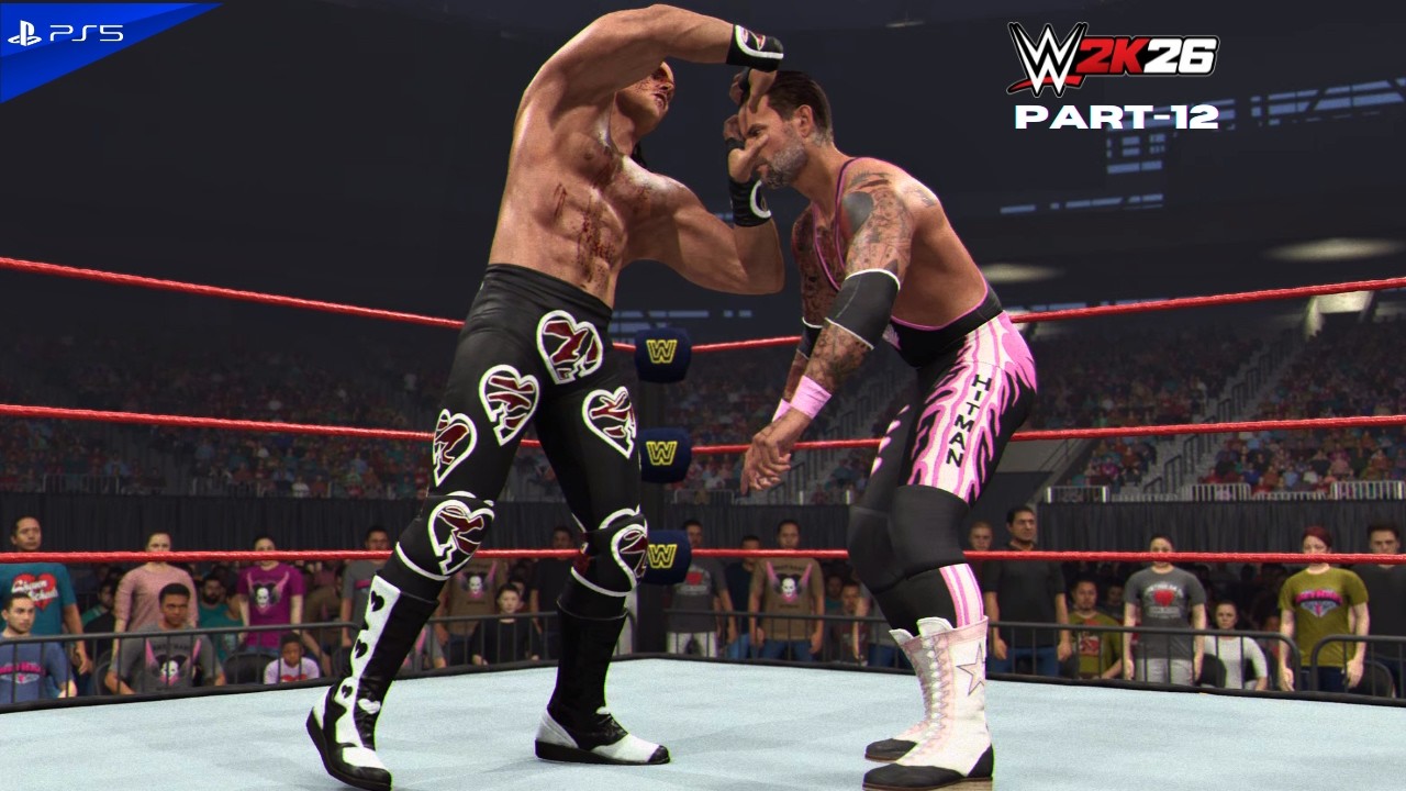 WWE 2K26: Геймплей в режиме Showcase, часть 12 - CM Харт против Шона Майклса || Anto Ryan Tamil G...