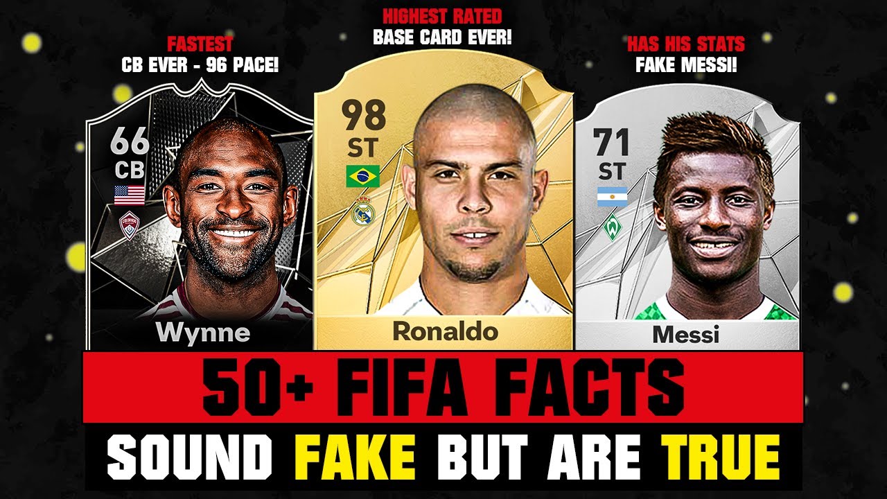 FIFA FACTS That Sound FAKE But Are TRUE! *Special Edition* 😵😲