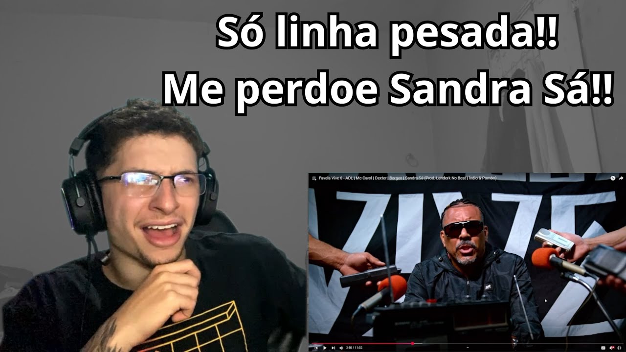 Favela Vive 6 - ADL | Mc Carol | Dexter | Borges | Sandra Sá (Prod. Lenderk | Índio & Pombo) - REACT