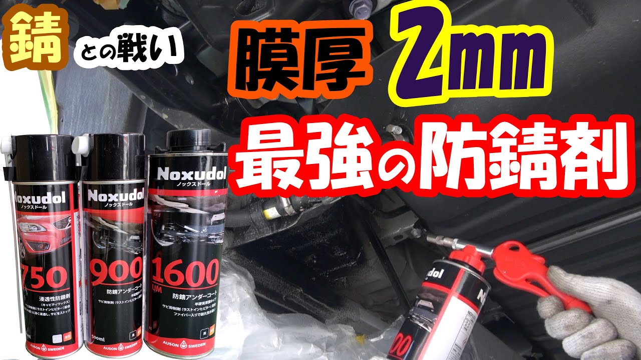 アルファードにノックスドールを施工してみた　海釣り対策&車の冬支度
