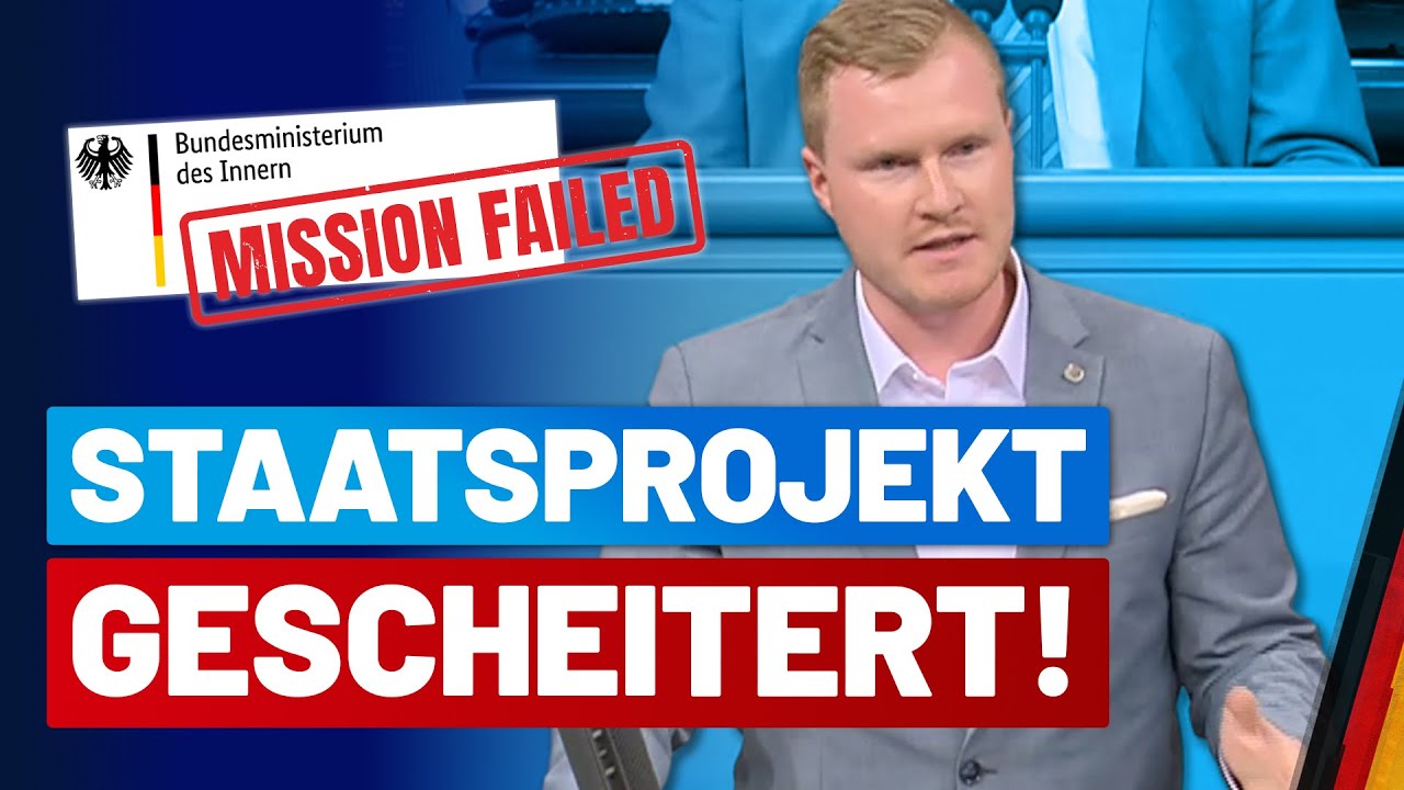Warum die Regierung aus Fehlern nichts lernt! Robin Jünger - AfD-Fraktion im Bundestag