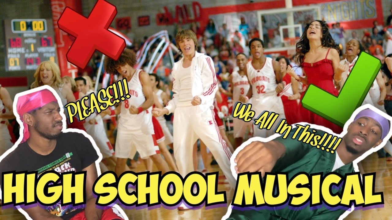 High School Musical - We're All In This Together ( FUNNY REACTION )