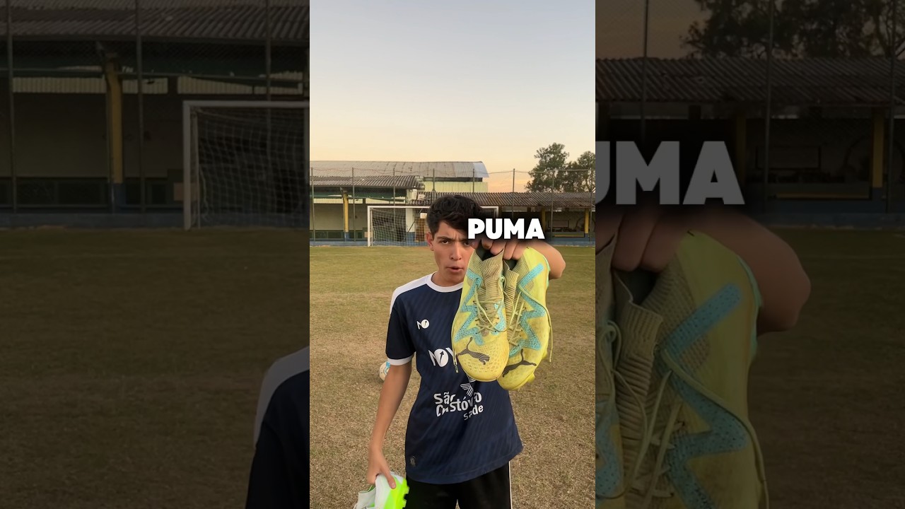 Qual &eacute; a melhor chuteira 🤔
