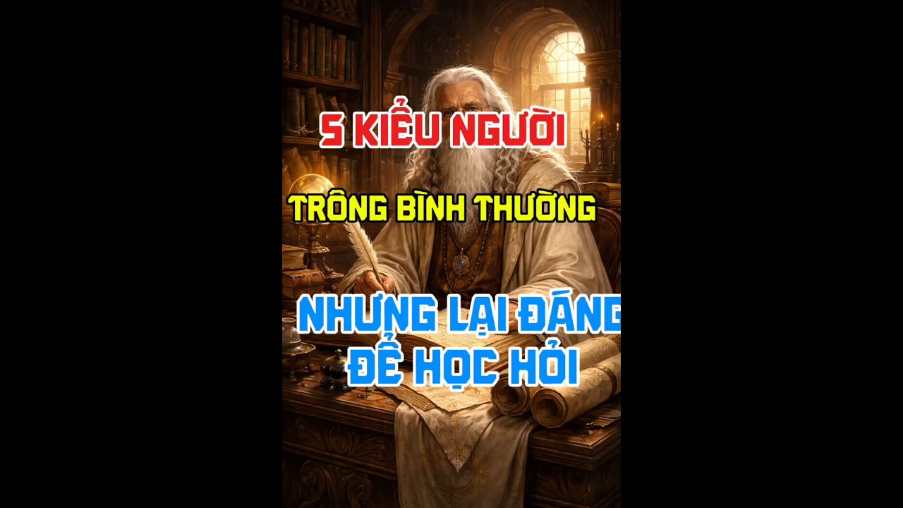 5 KIỂU NGƯỜI Đ&Aacute;NG ĐỂ HỌC HỎI #trietlycuocsong #tritueconhan #trietlycuocsonghaynhat