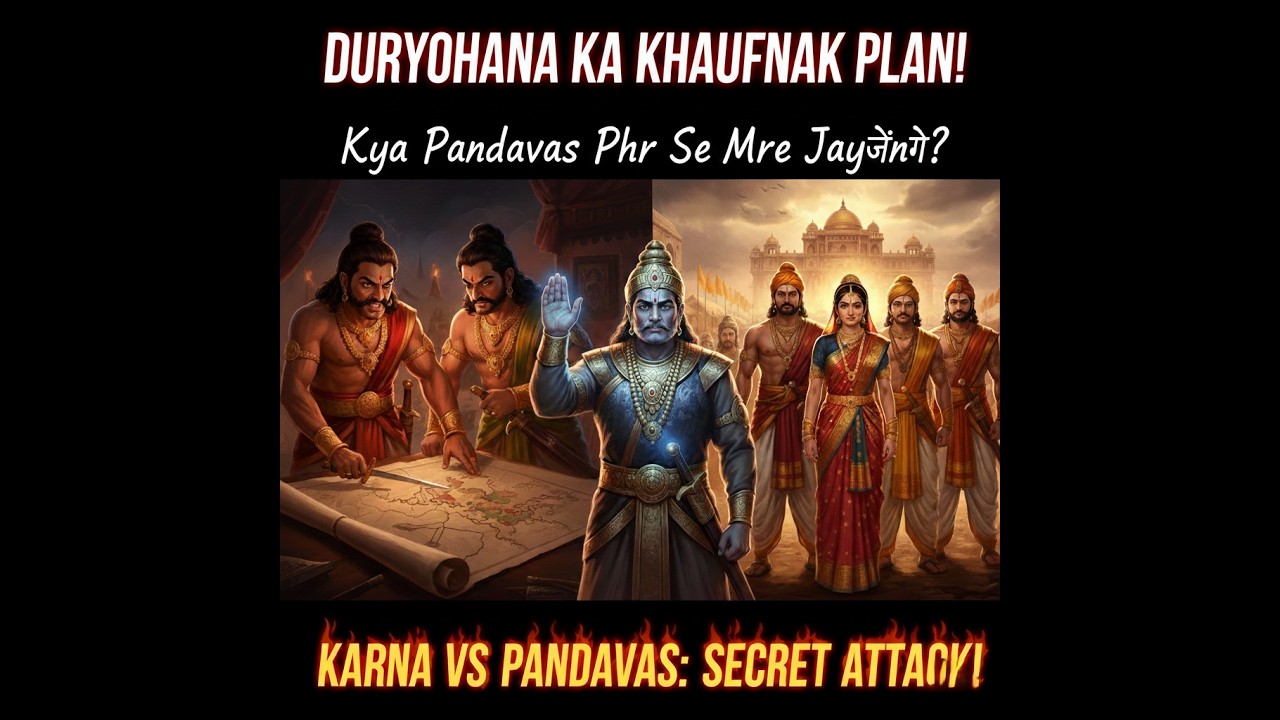 Mahabharat की अनसुनी कहानी: जब Duryodhana ने रची Pandavas के विनाश की साजिश!