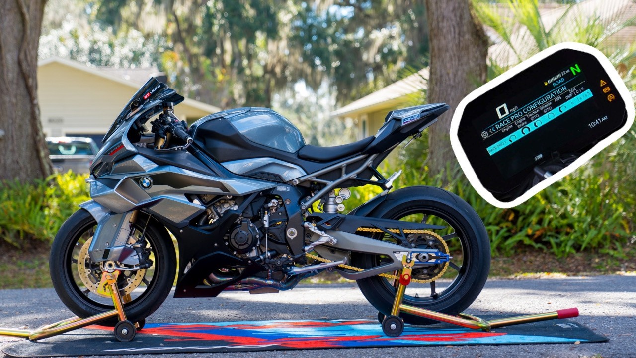 Описание режимов езды BMW S1000RR
