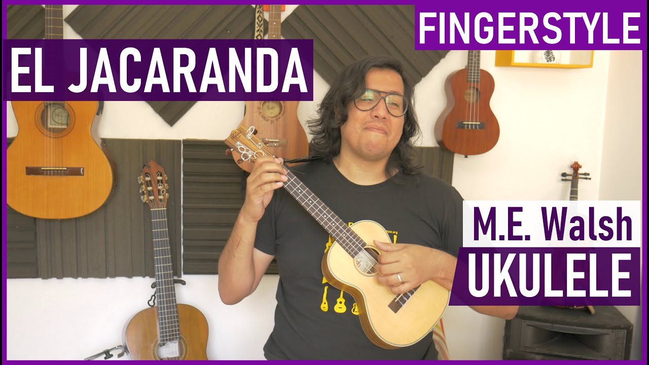 Cancion del Jacaranda (Maria Elena Walsh) | Ukulele cover Fingerstyle