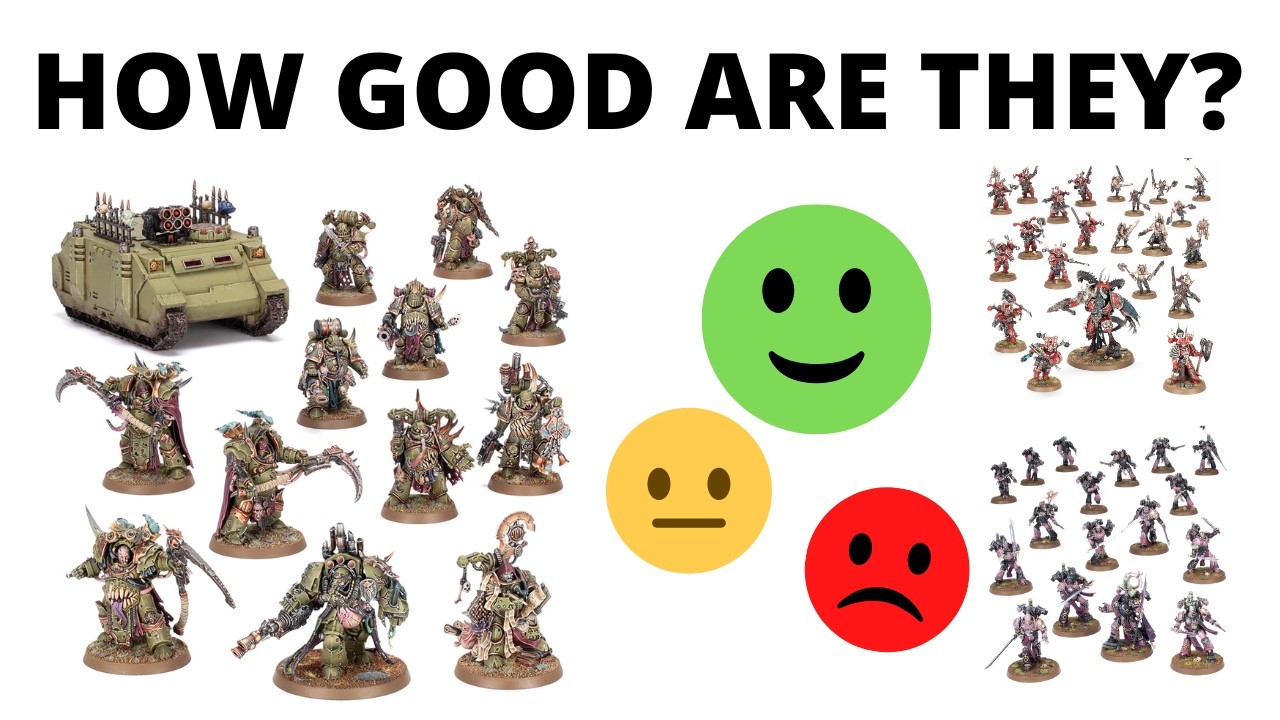 Rating Warhammer 40K's New Combat Patrol Box Sets - a Good Deal or Not ?
