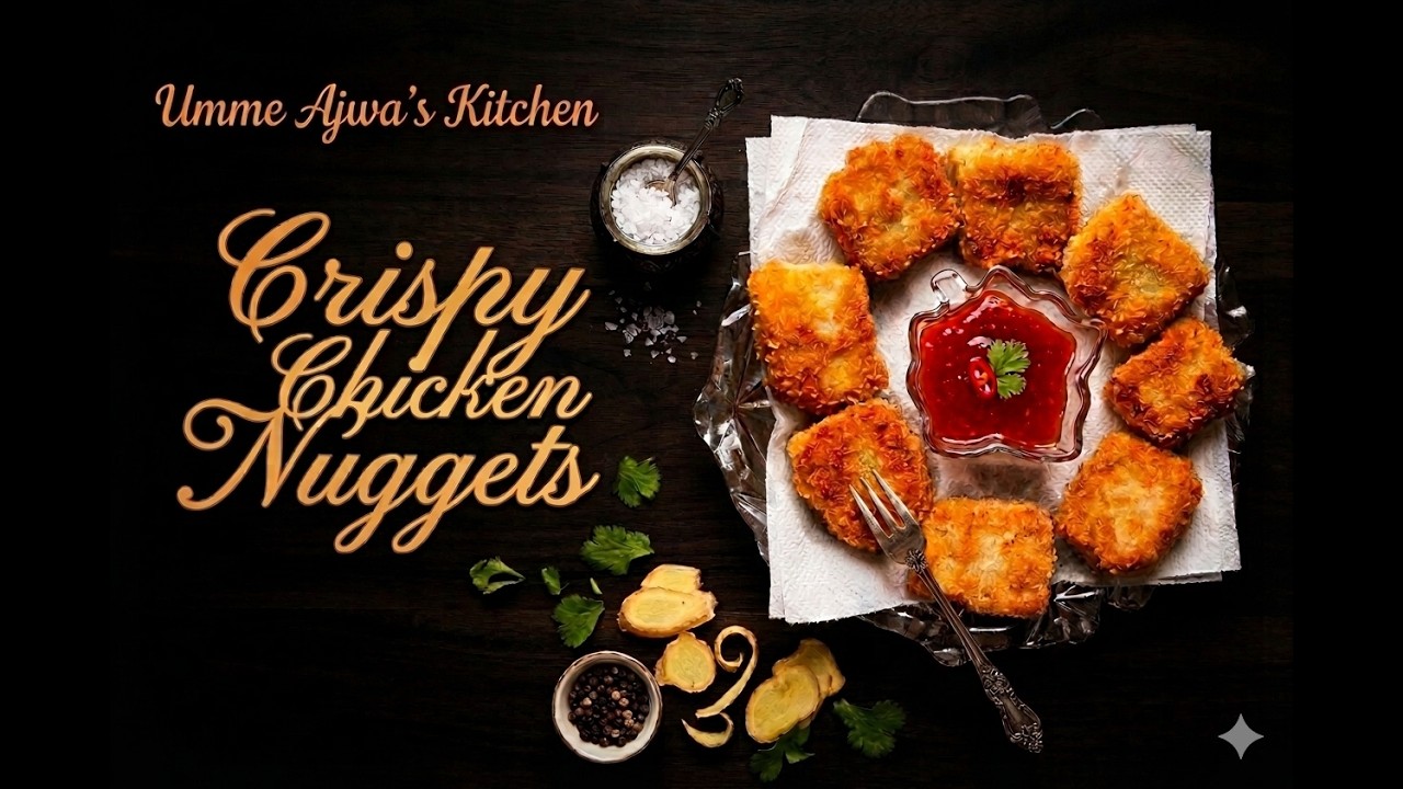 Crispy Chicken Nuggets Recipe || Umme Ajwa's Kitchen