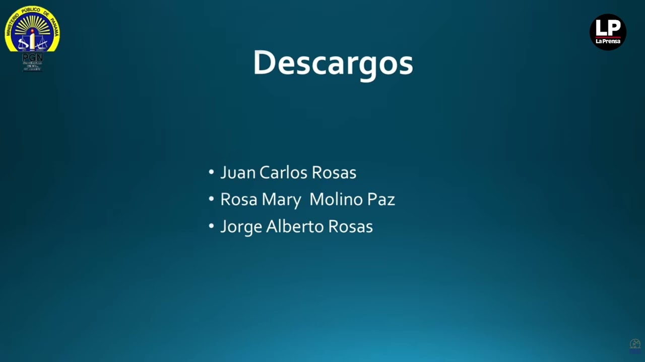 Fiscal Palacios pide condena para Jorge Alberto Rosas y Juan Carlos Rosas por blanqueo de capitales