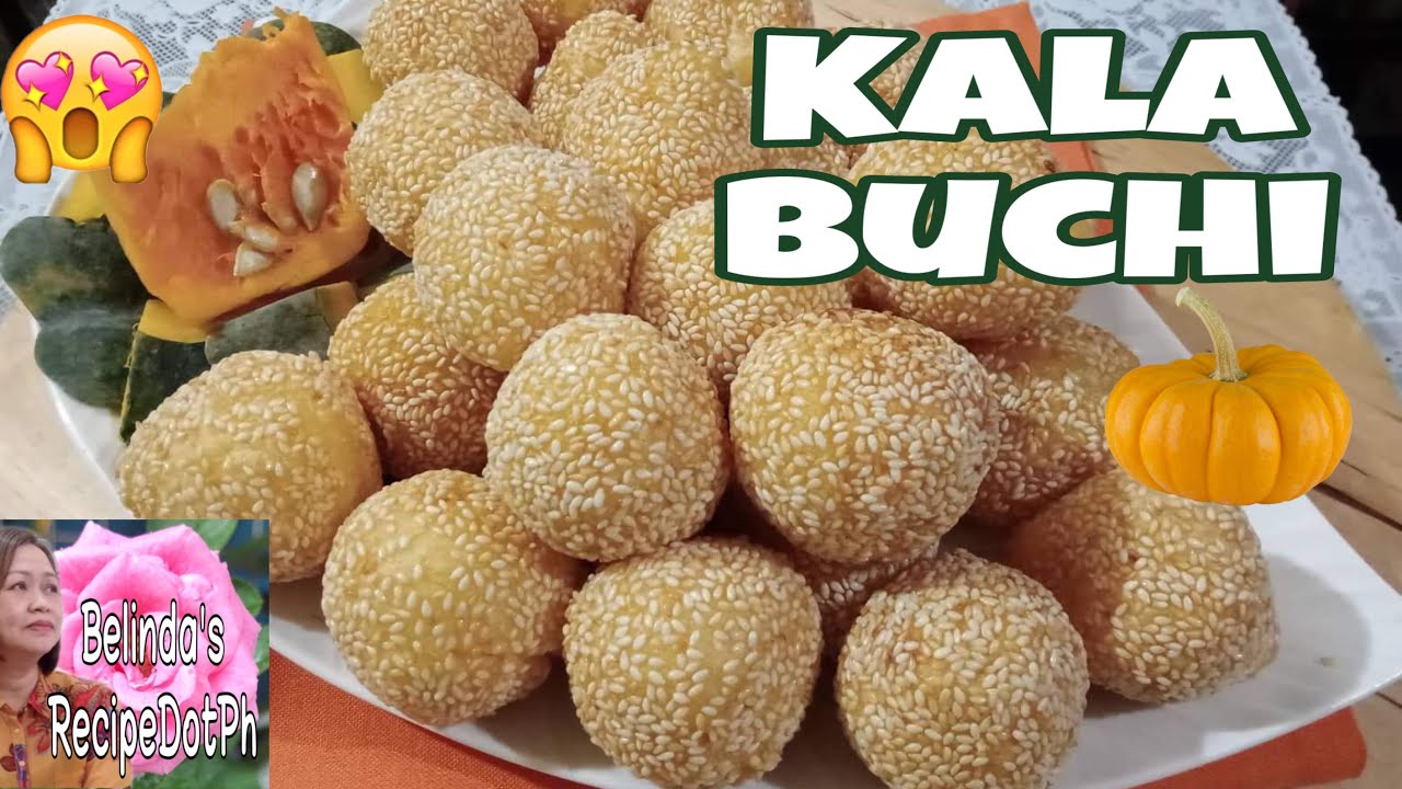 KALABUCHI / KALABASA BUCHI / paano gumawa ng kalabasa buchi