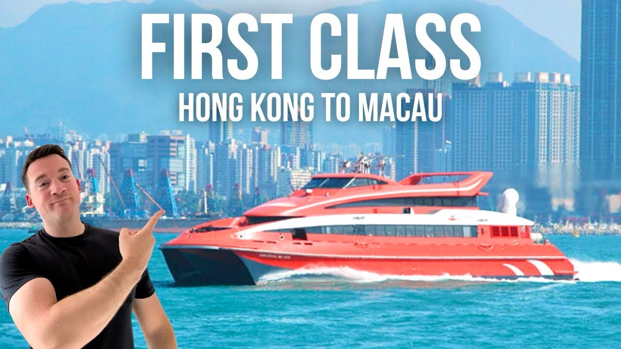 First Class High Speed Ferry from Hong Kong to Macau | Turbojet Premier Grand Class