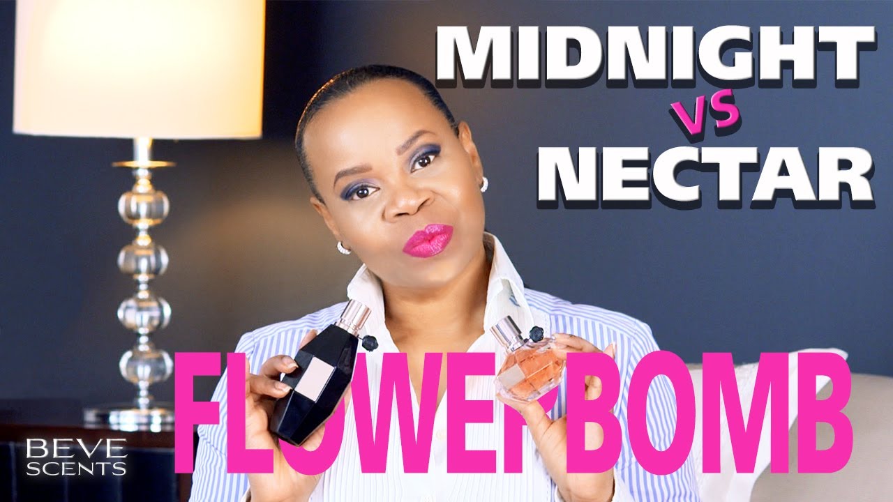 FLOWERBOMB NECTAR vs MIDNIGHT  |  Viktor & Rolf Perfume Review  S1E14