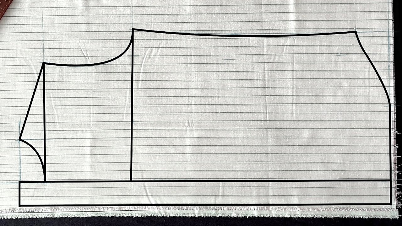 Men’s Shirt Cutting Step-by-Step | Easy Method for Perfect Fit | Professional Men’s Shirt Cutting