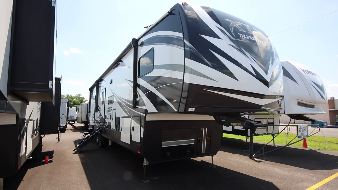 2019 Forest River XLR Thunderbolt 369 AMP Toy Hauler, Tri State RV, www tristaterv com