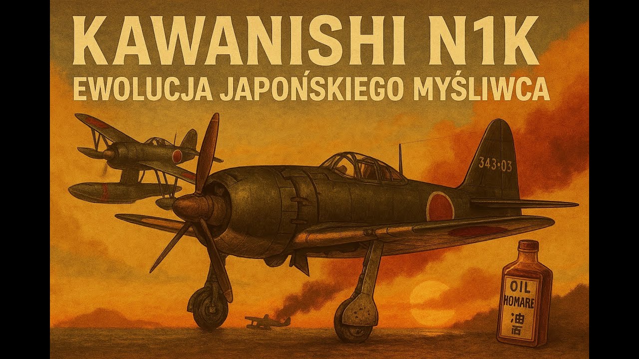 KAWANISHI N1K EWOULCJA JAPOŃSKIEGO MYŚLIWCA