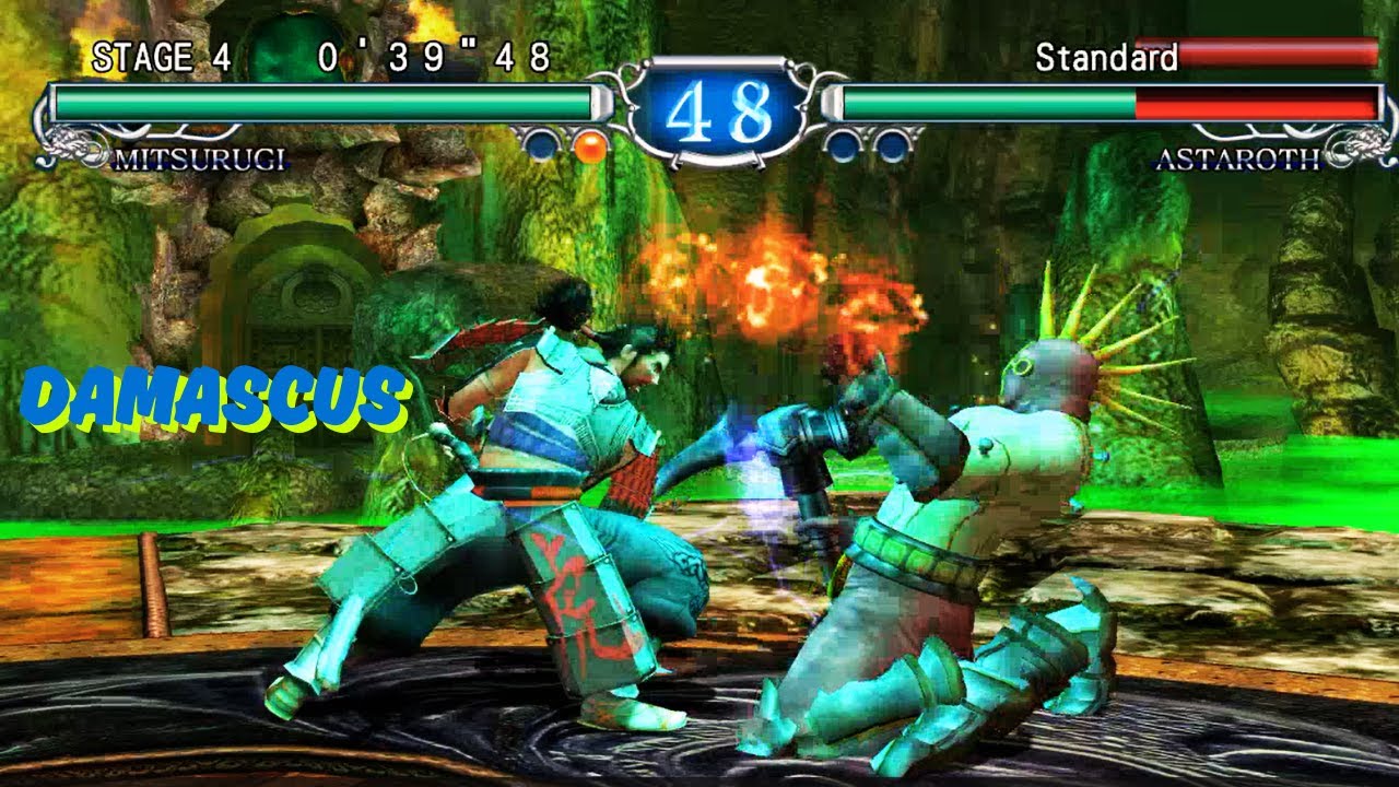 Soul Calibur 2 HD Extra Time Attack Standard with Mitsurugi