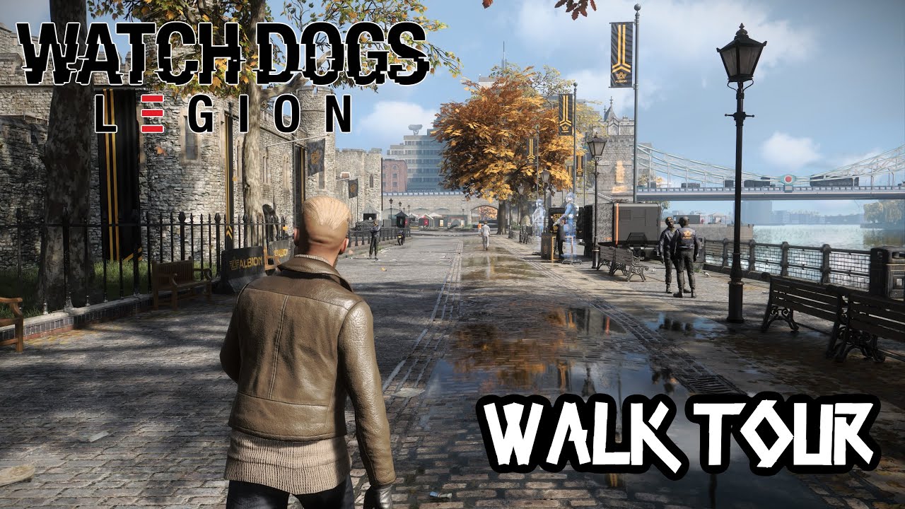 Exploring Tower Hamlets | Walking Tour Ambience in Watch Dogs: Legion