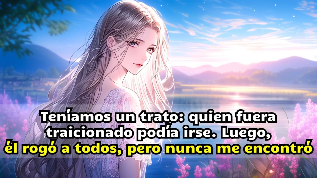 Teníamos un trato: quien fuera traicionado podía irse. Luego,él rogó a todos, pero nunca me encontró