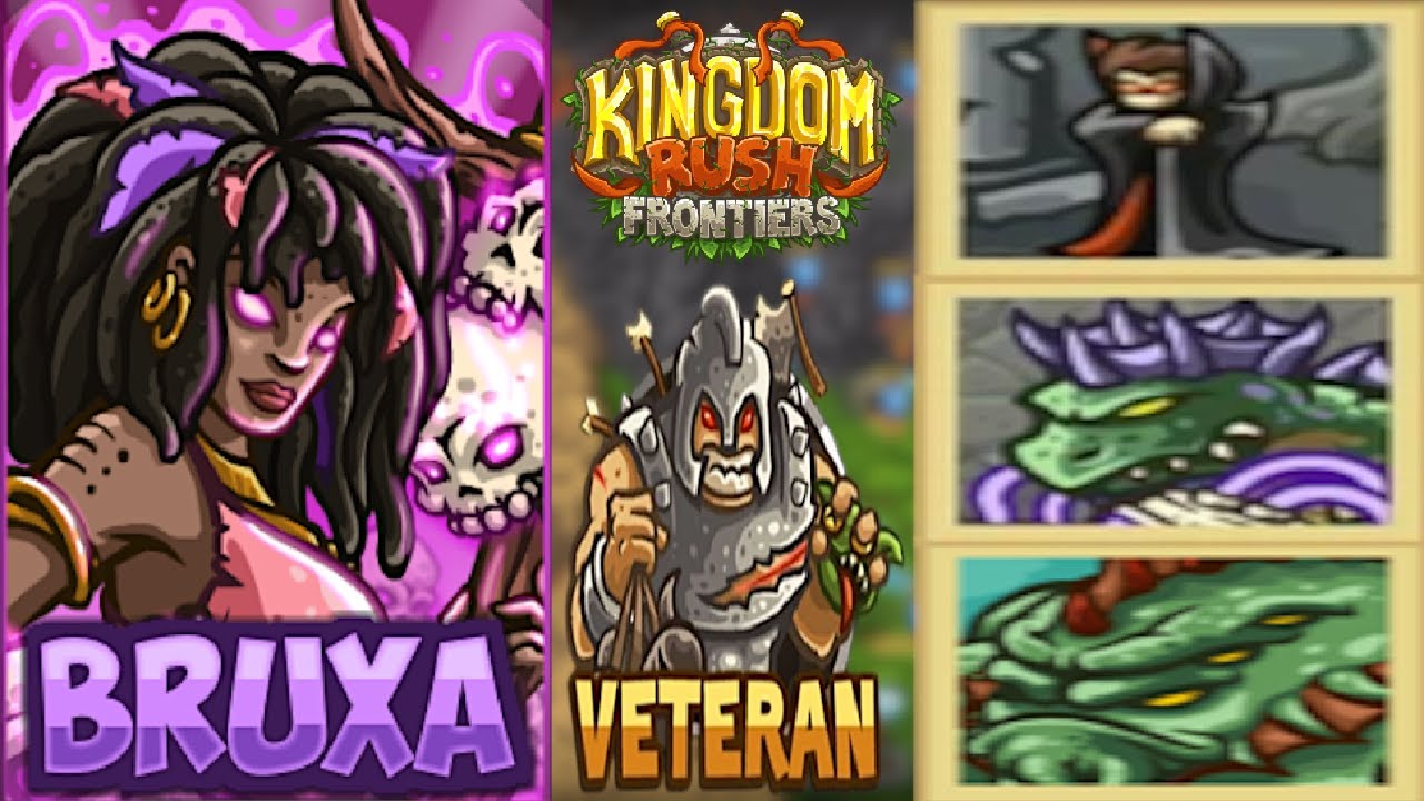Kingdom Rush Frontiers: Defeating All Mini-Campaign Bosses on Veteran Difficulty