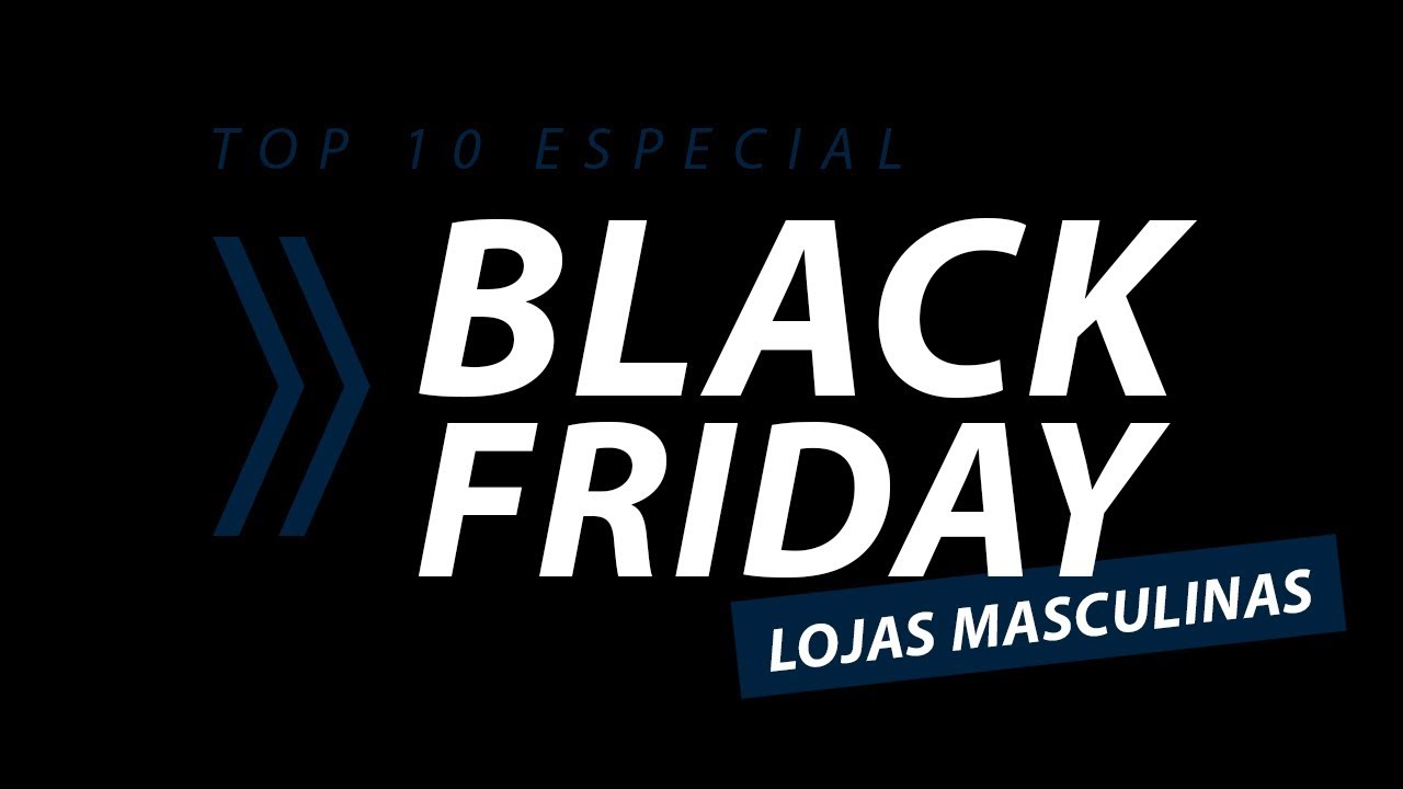 BLACK FRIDAY: As 10 melhores LOJAS MASCULINAS pra comprar com Descontos! 💸