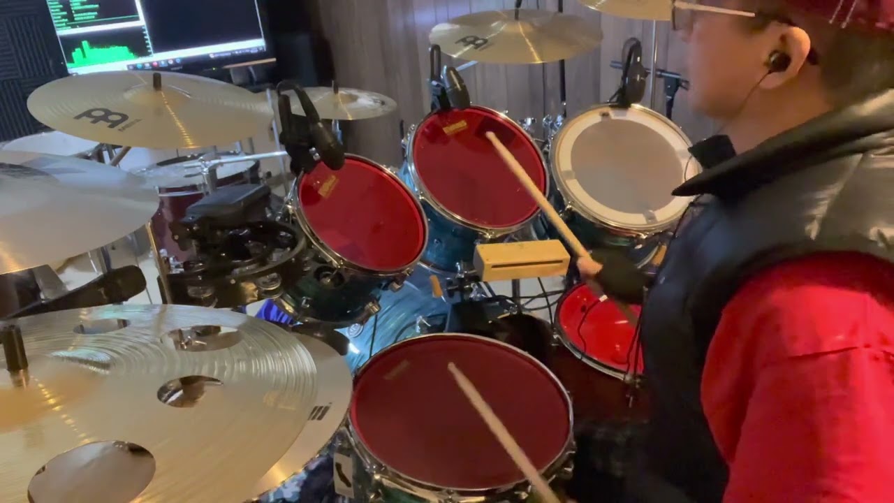 聽歌學打鼓🥁～譚炳文-舊歡如夢（Drum cover mixed)