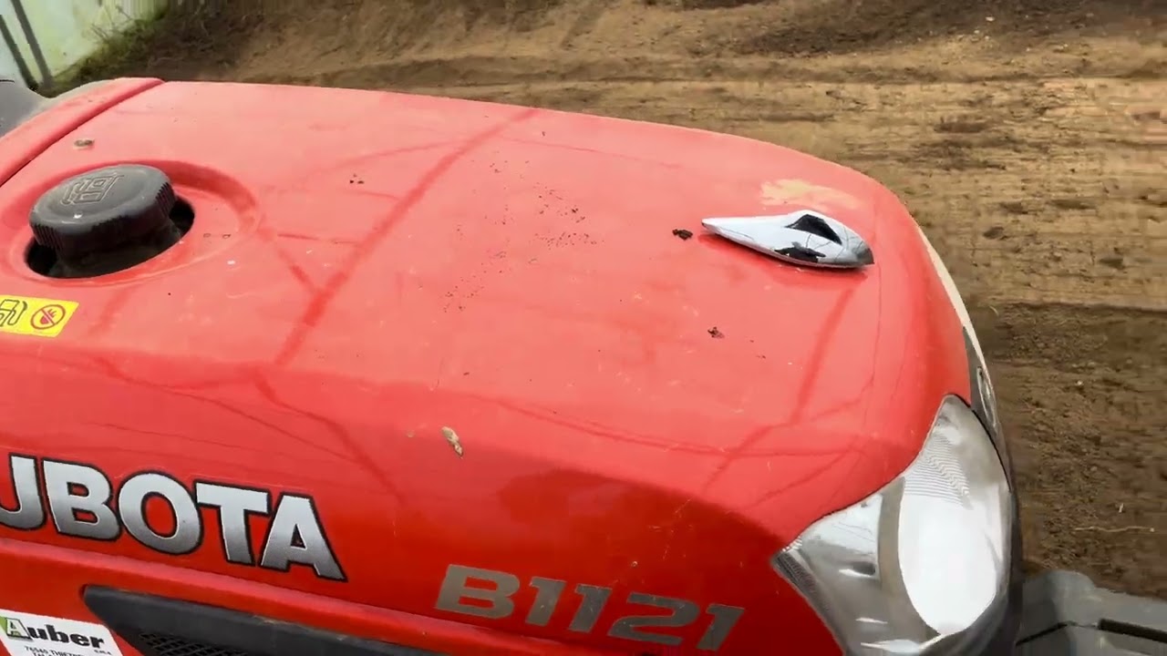 Bilan du kubota B1121