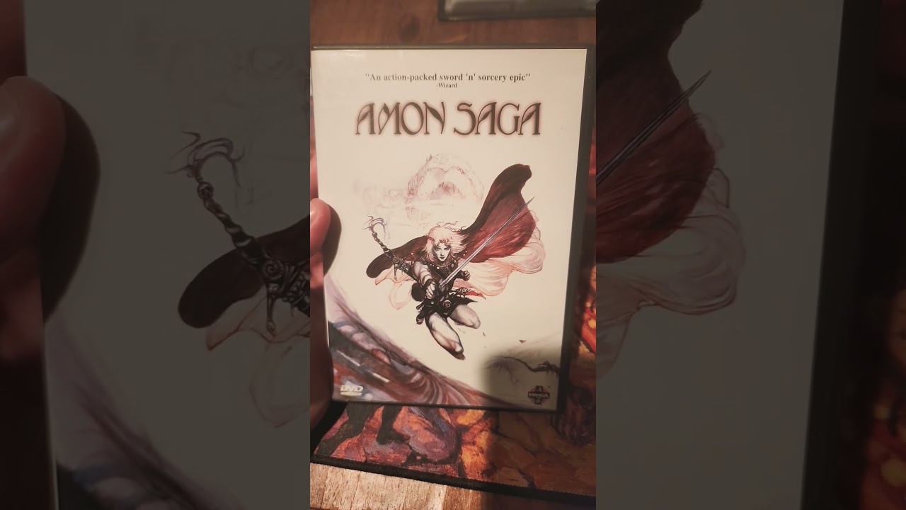 Amon Saga, Amano's artwork. Fantastic anime film. #fantasy #anime #1986 #dvd #manga